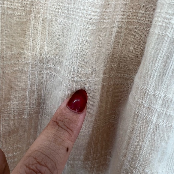 Callahan Creme Kira Tortoise Button Front Skirt & Fiona Button Up Matching Set - Picture 10 of 13